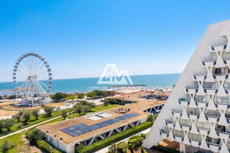 1 - vente appartement vue mer la grande-motte hérault france