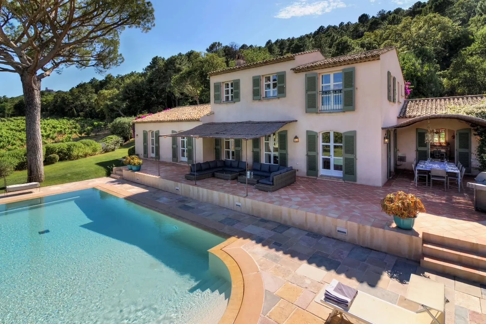 1 - affitto vacanze casa gassin var francia