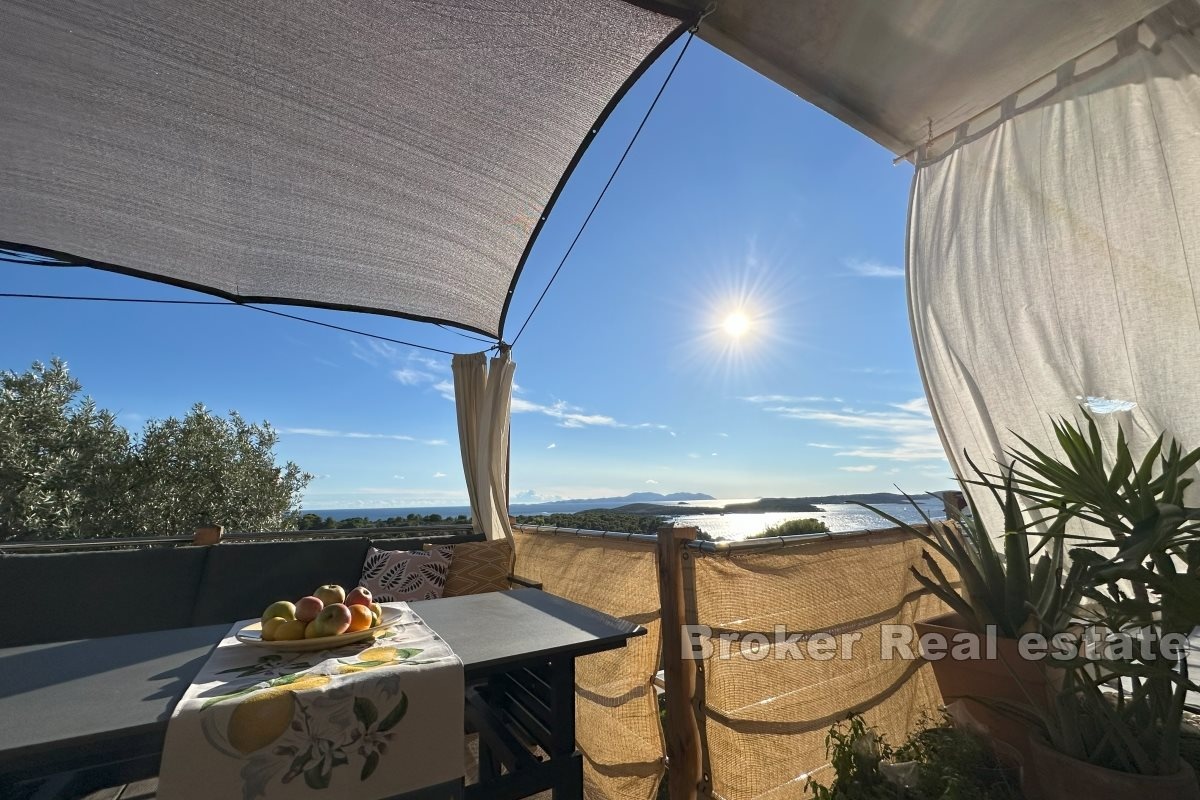1 - vente appartement vue mer hvar split-dalmatie croatie