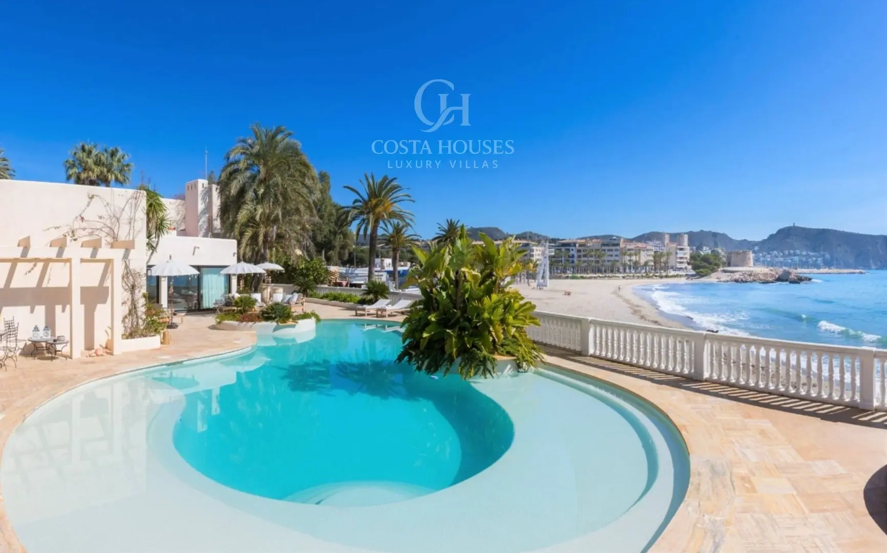 2 - vendita casa fronte mare moraira - costa blanca comunità valenciana spagna