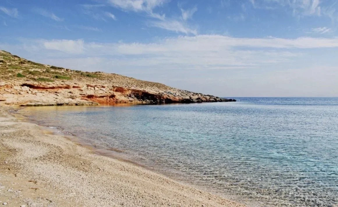 2 - vente terrain pieds dans l'eau ios - cyclades egée méridionale grèce