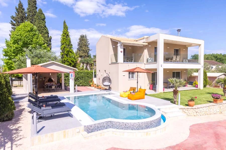 1 - vente villa corfu îles ioniennes grèce