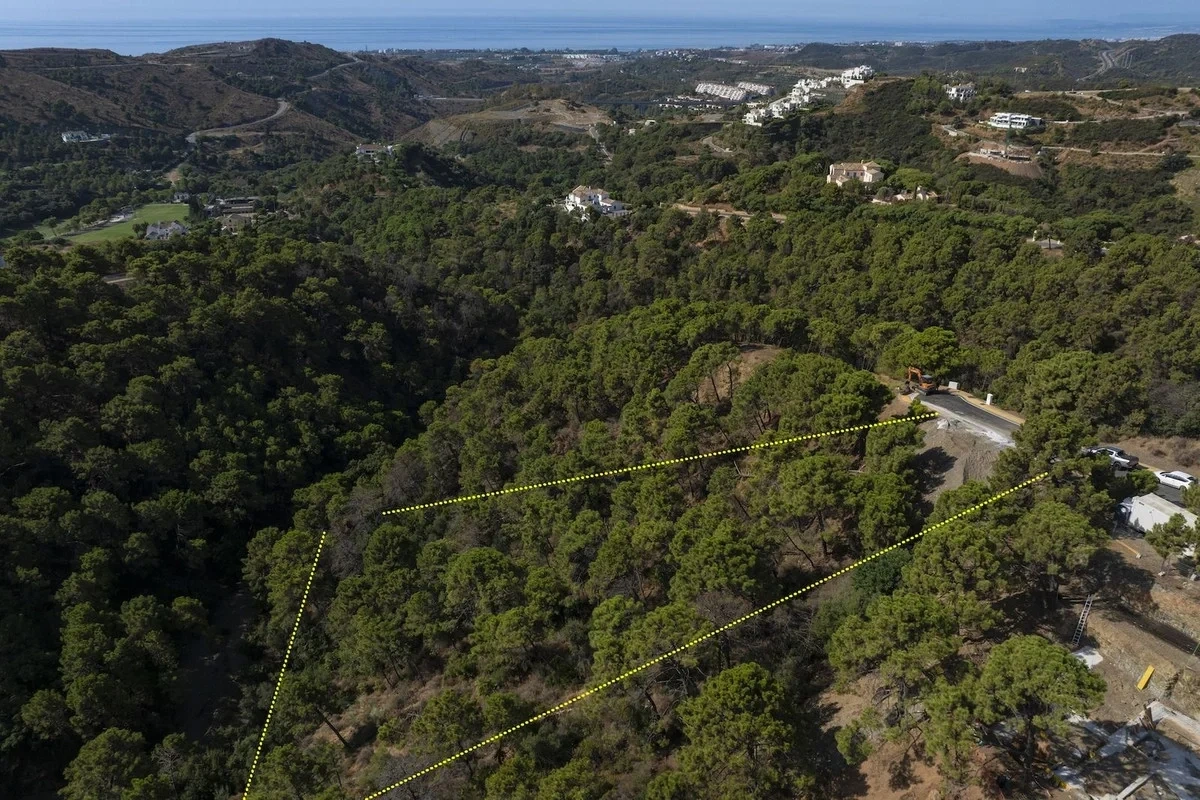 2 - venta terreno vista al mar benahavis - costa del sol andalucía españa