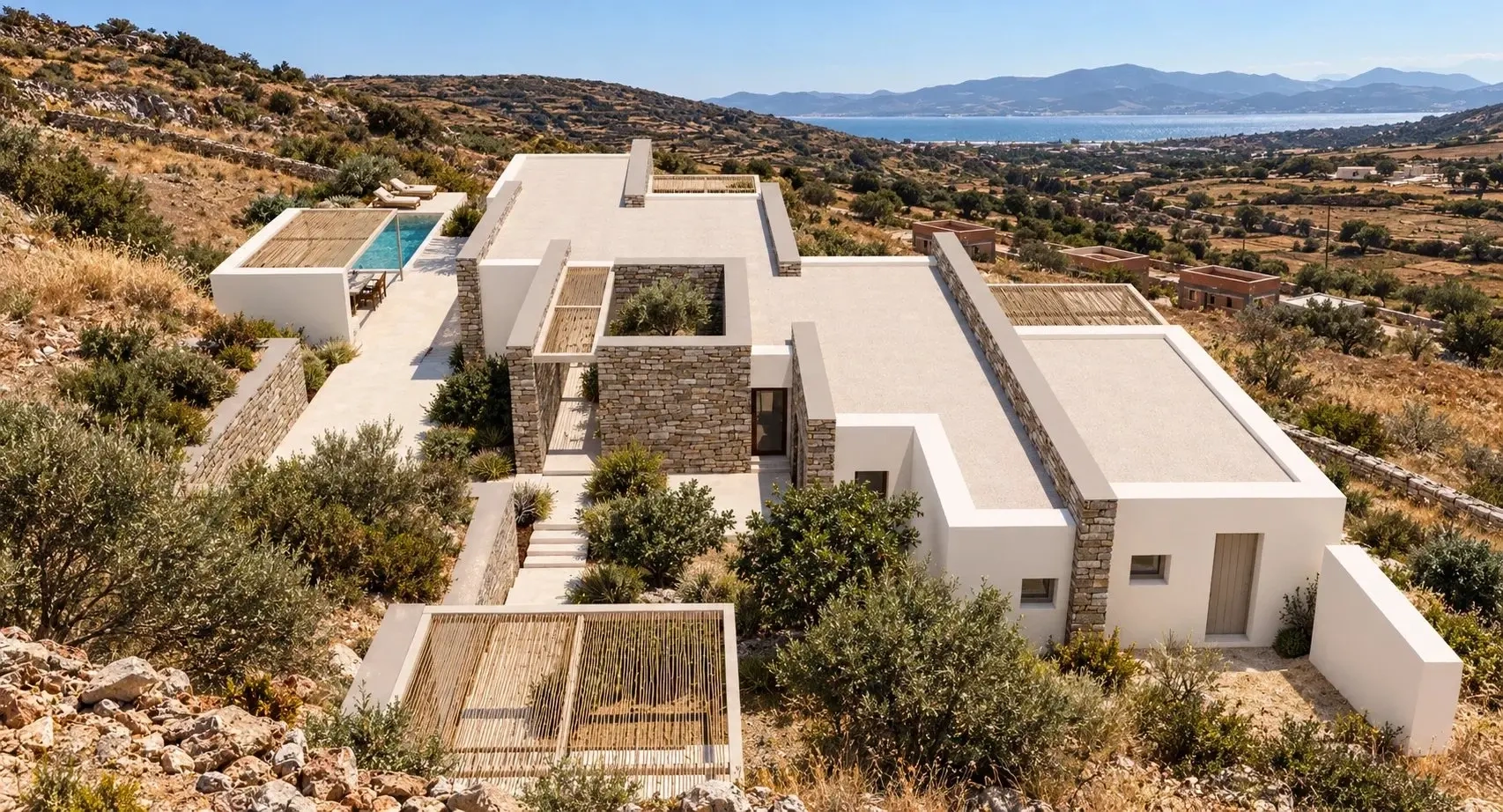 2 - vendita casa vista mare paro - cicladi egeo meridionale grecia