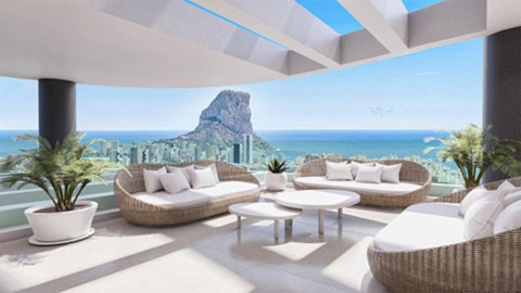 Apartamento a pie de playa con 4 dormitorios