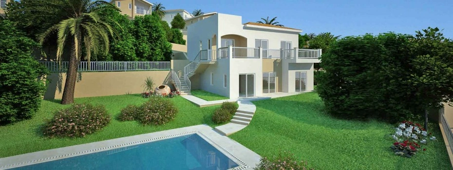 1 - продажа villa вид моря paphos пафос кипр