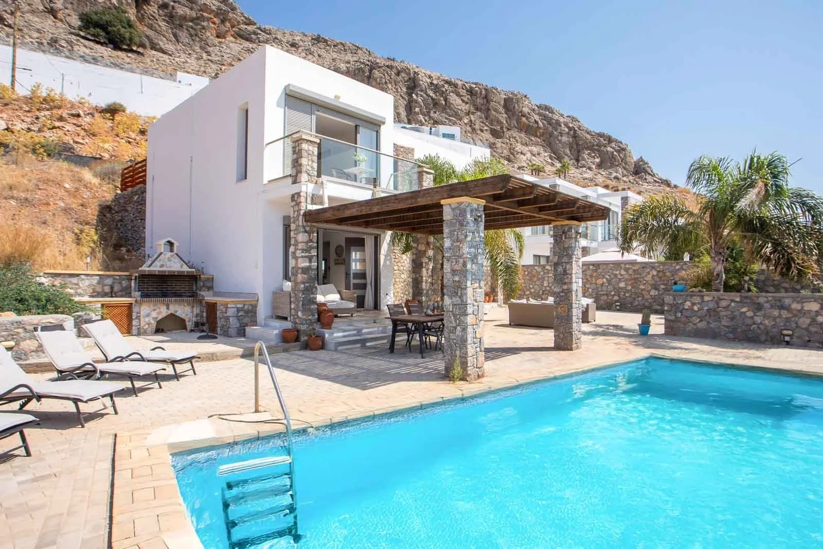 2 - villa for sale in líndos south aegean greece