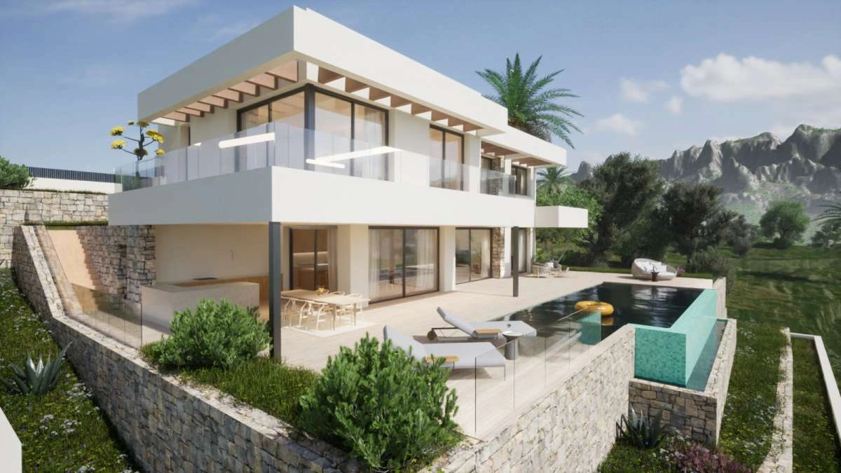 1 - vente maison vue mer moraira - costa blanca communauté valencienne espagne
