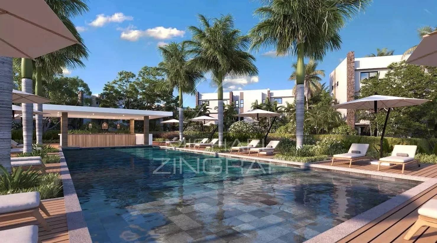 1 - продажа квартира вид моря grand baie ривьер-дю-рампар маврикий