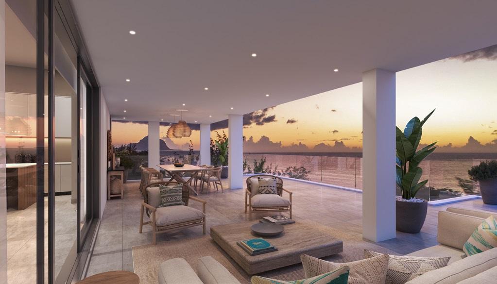 2 - vente appartement vue mer rivière noire rivière noire île maurice