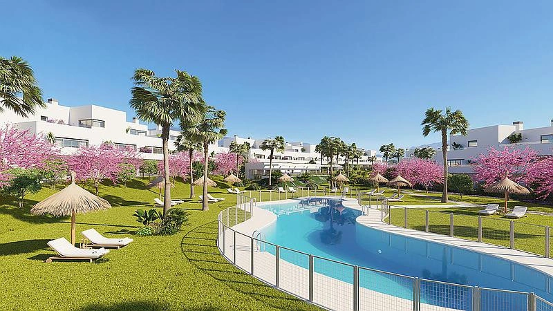 2 - verkoop appartement strand to voet estepona - costa del sol andalusië spanje
