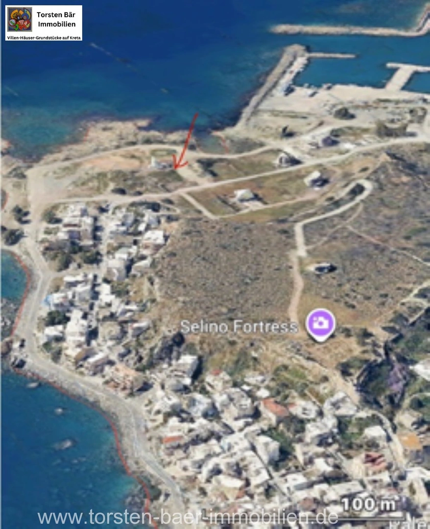 2 - verkoop terrein uitzicht op zee paleochora crete griekenland