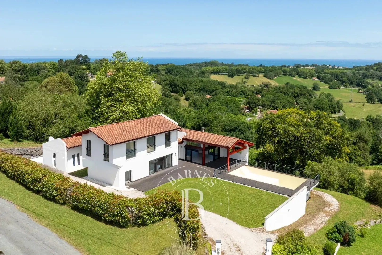 1 - vente maison vue mer urrugne - côte basque pyrénées-atlantiques - côte basque france