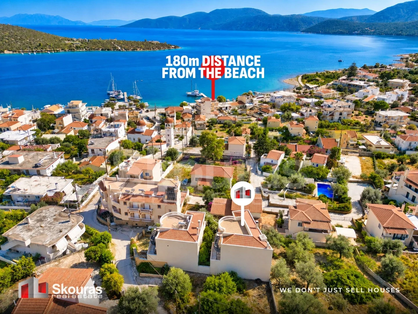 2 - vente maison pieds dans l'eau kórfos péloponnèse grèce
