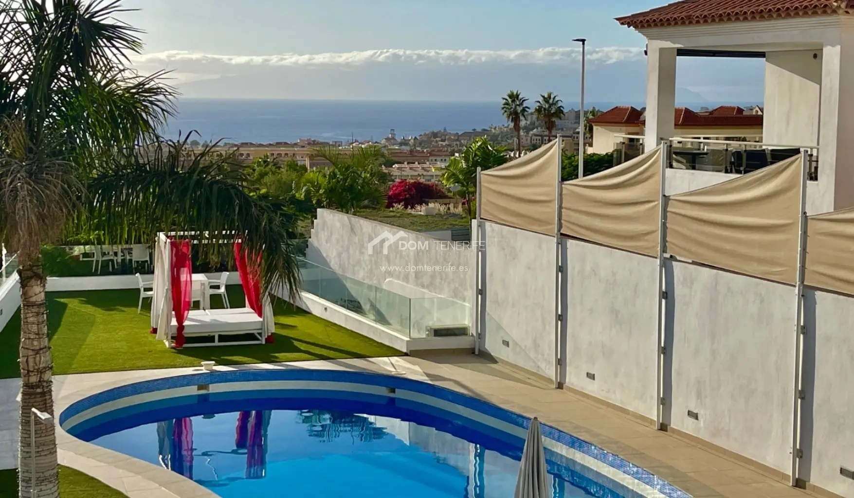 1 - verkoop huis uitzicht op zee adeje tenerife - canary islands spanje
