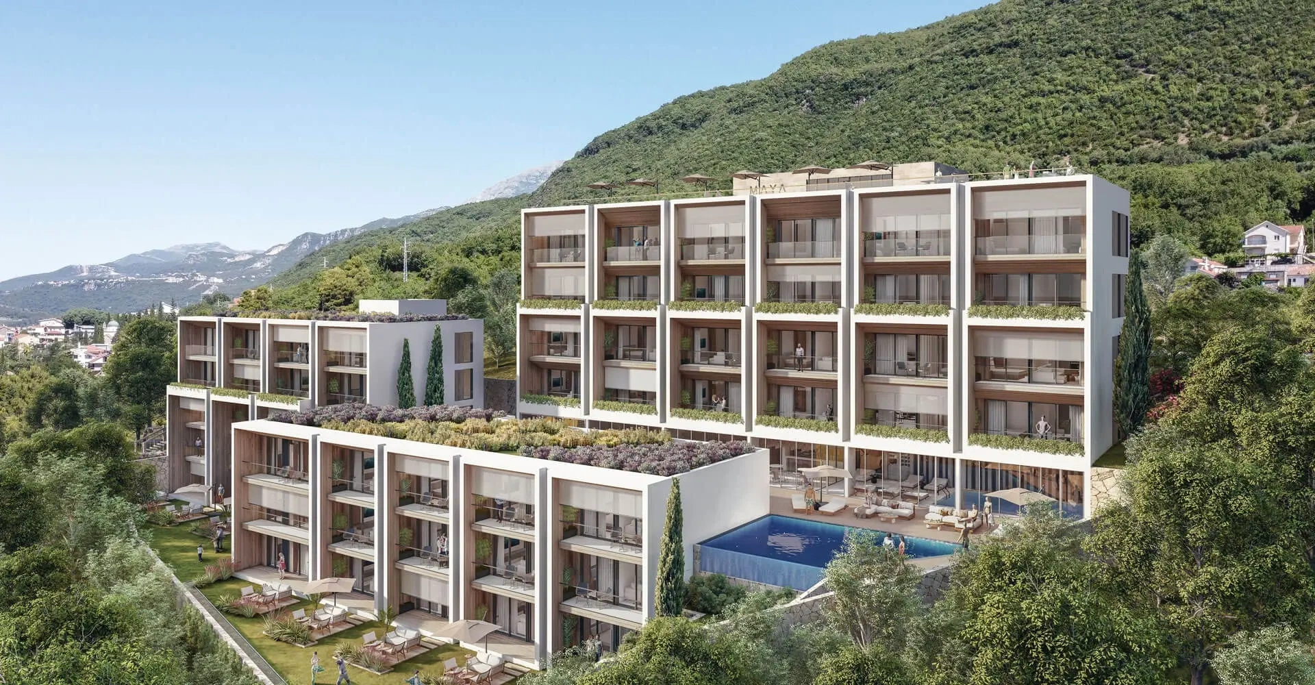 1 - verkauf wohnung meerblick kumbor herceg novi montenegro