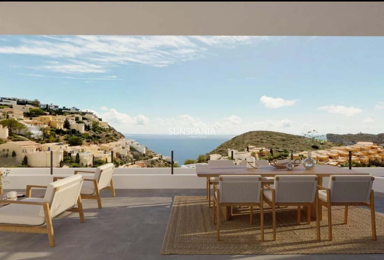2 - sea view apartment for sale in benitachell - costa blanca valencian community spain