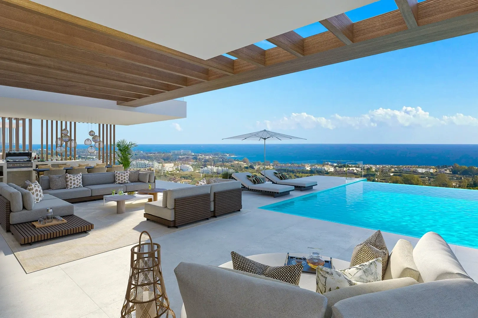 1 - venta villa vista al mar estepona - costa del sol andalucía españa