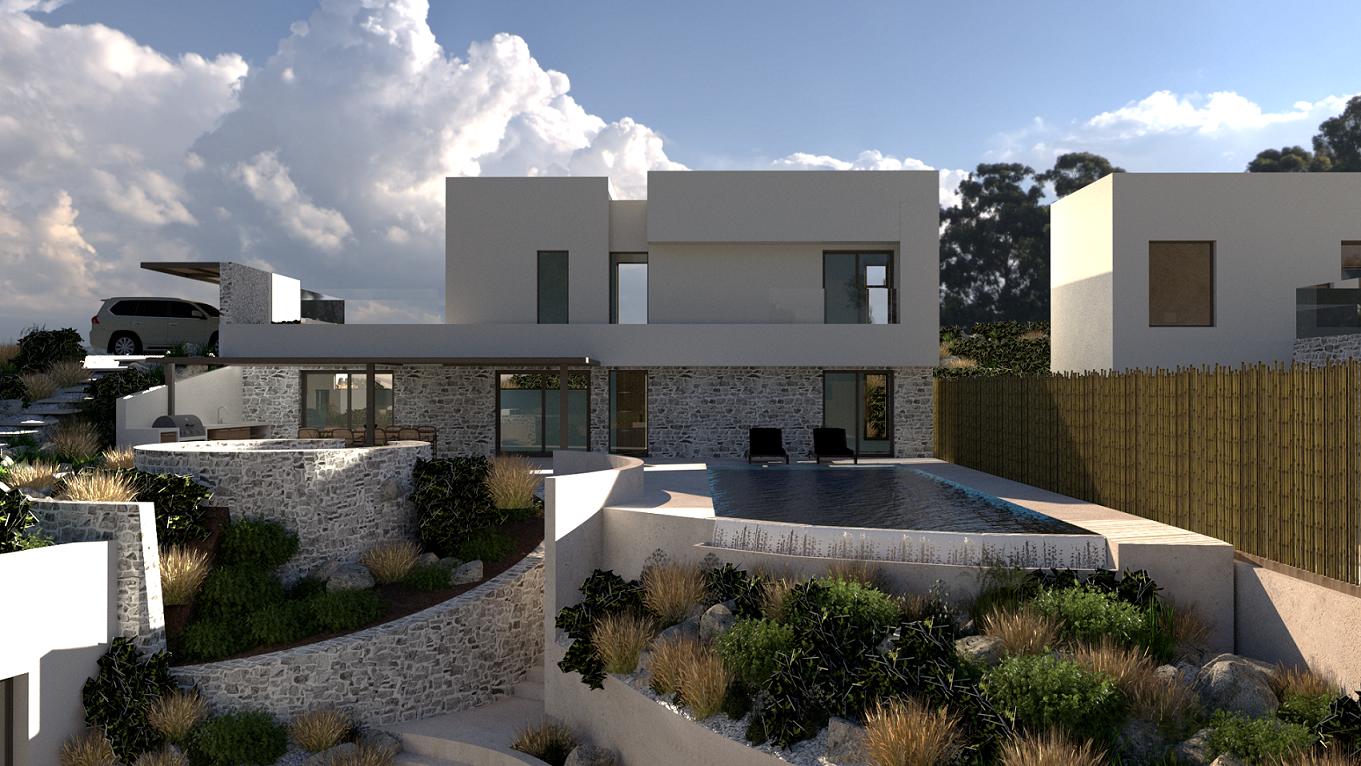 1 - vente maison vue mer chania crète grèce