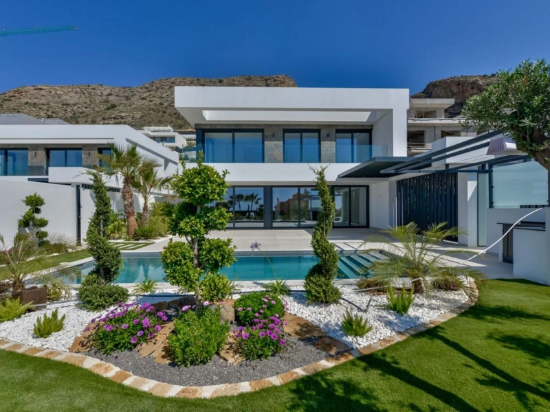 1 - verkoop villa uitzicht op zee finestrat - costa blanca valencian community spanje