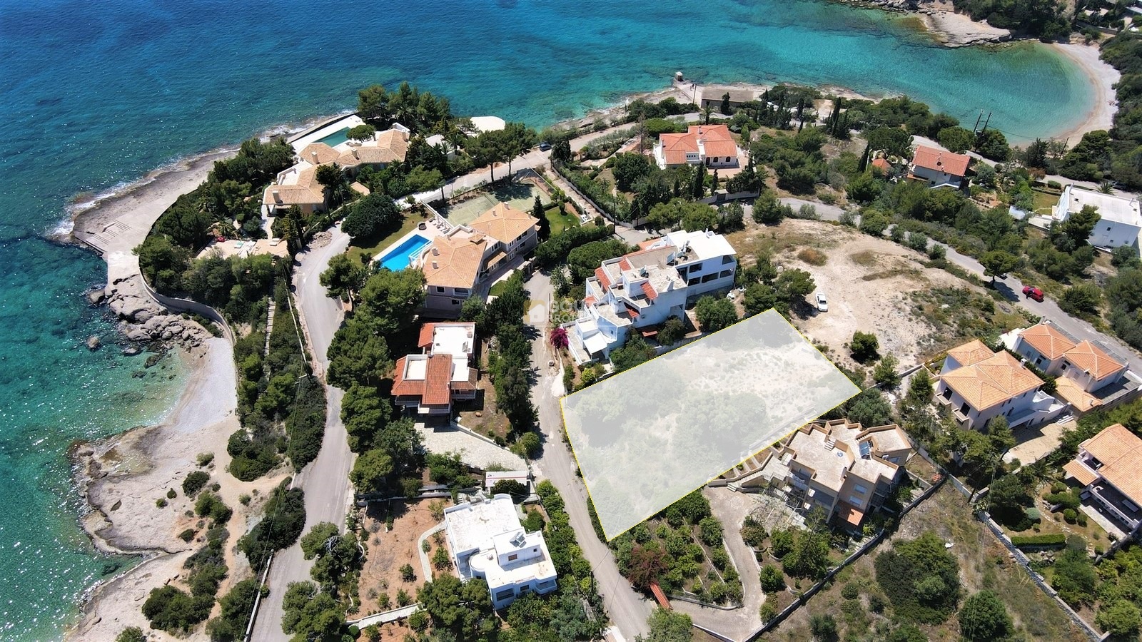 1 - venta terreno vista al mar ágios aimilianós peloponeso grecia