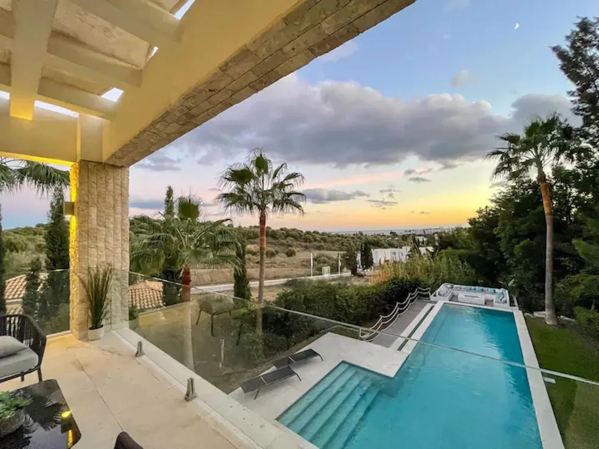 2 - verkoop huis uitzicht op zee benahavis - costa del sol andalusië spanje