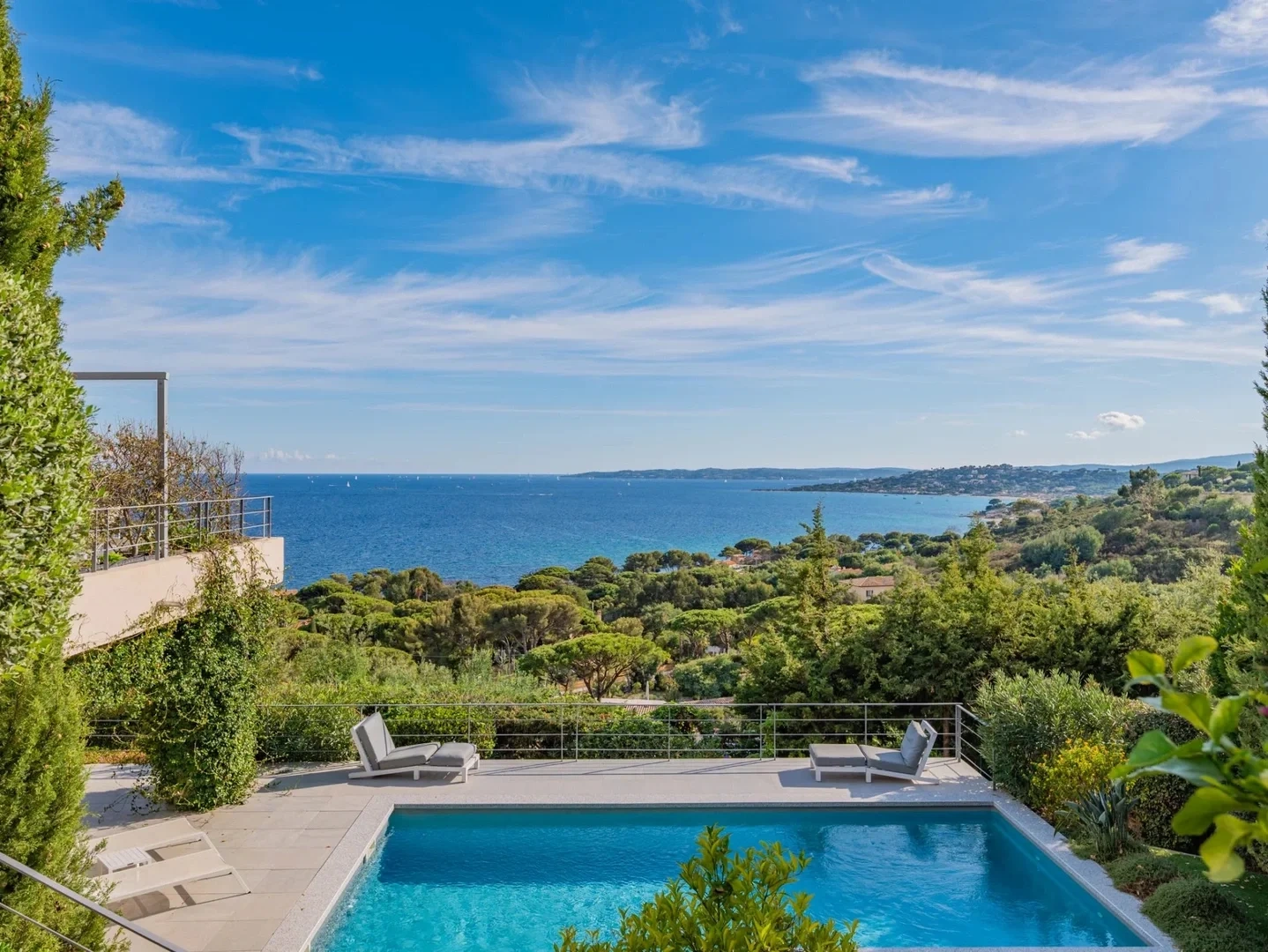 1 - vente maison vue mer sainte-maxime var france