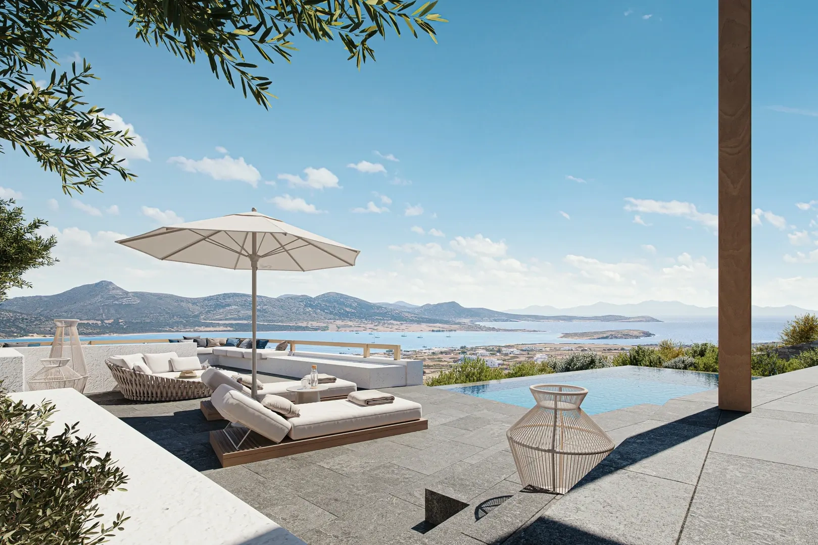 1 - venta villa vista al mar antiparos - cícladas egeo meridional grecia