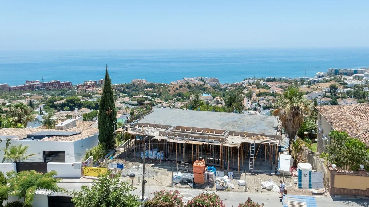 1 - verkoop huis uitzicht op zee benalmadena - costa del sol andalusië spanje