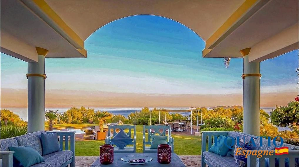 1 - verkauf haus meerblick sant josep de sa talaia ibiza - balearen spanien