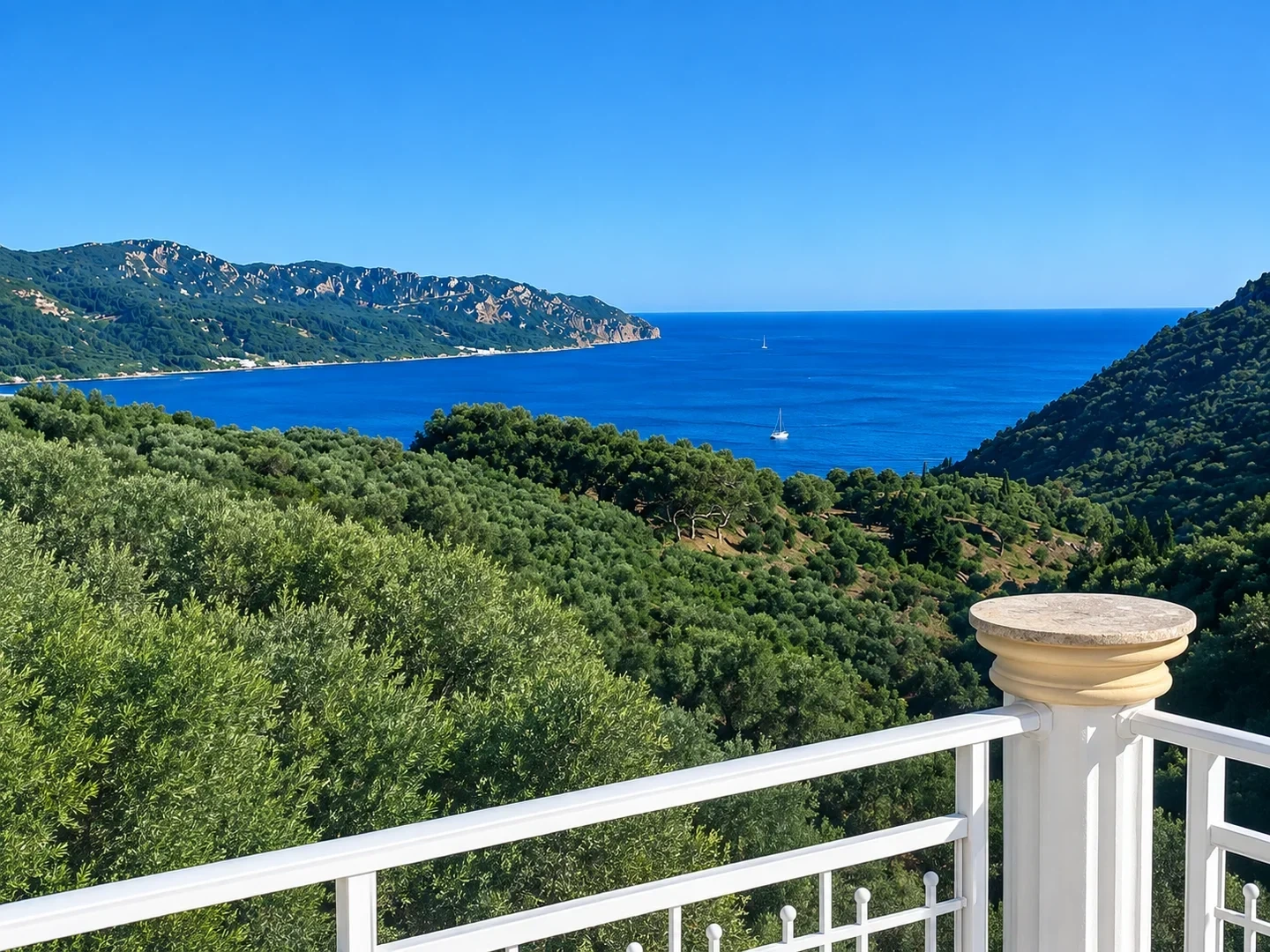 2 - venta casa vista al mar corfu islas jónicas grecia