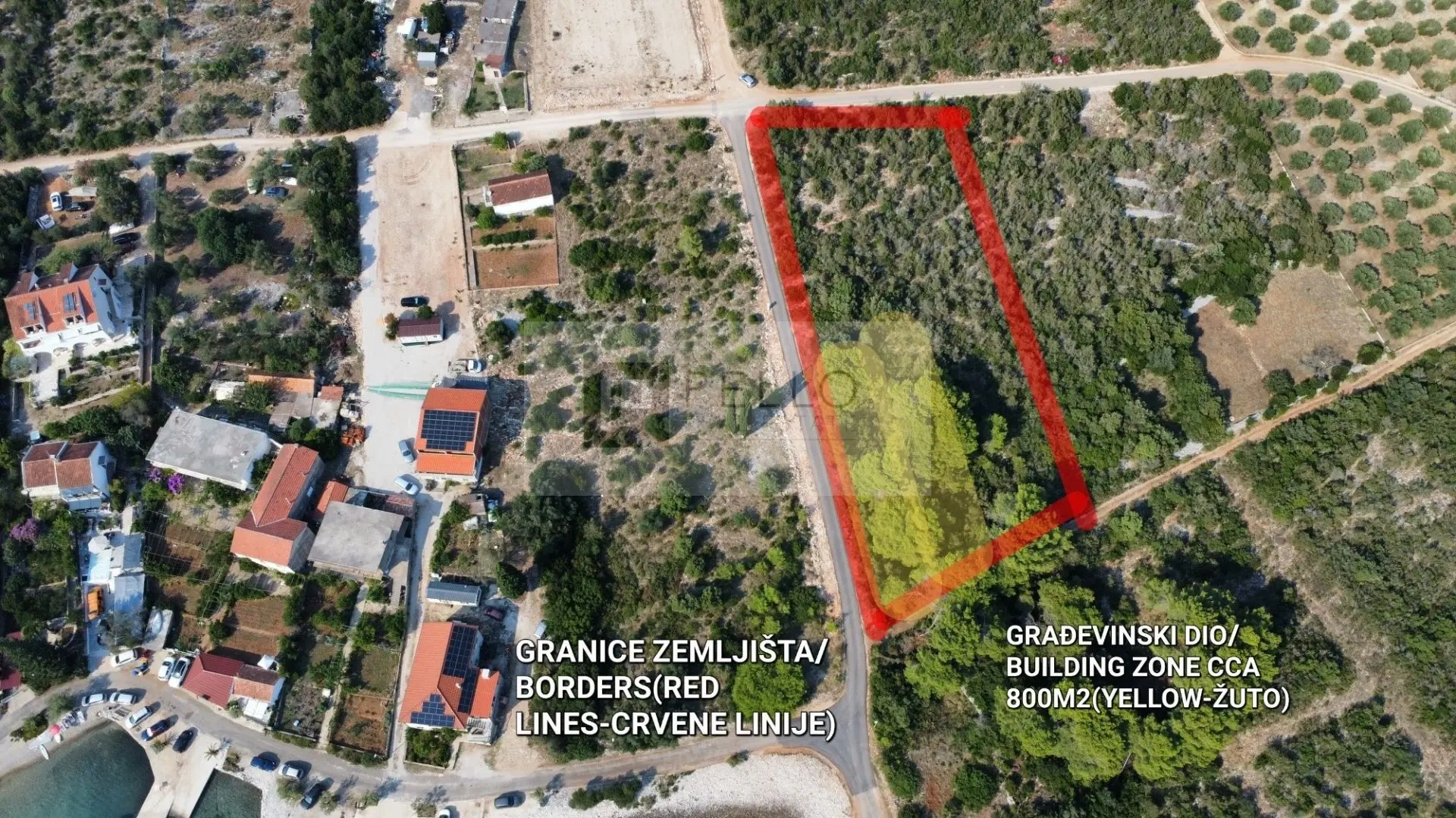 2 - vente terrain orebić dubrovnik-neretva croatie