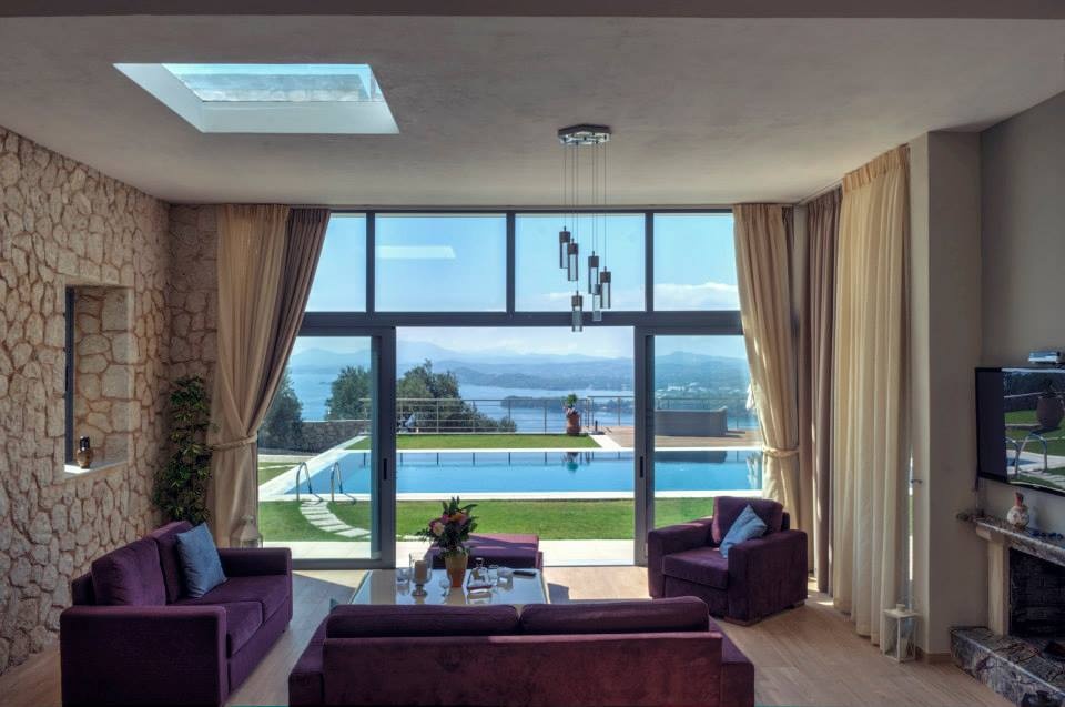 1 - sea view house for sale in corfu ionian islands greece