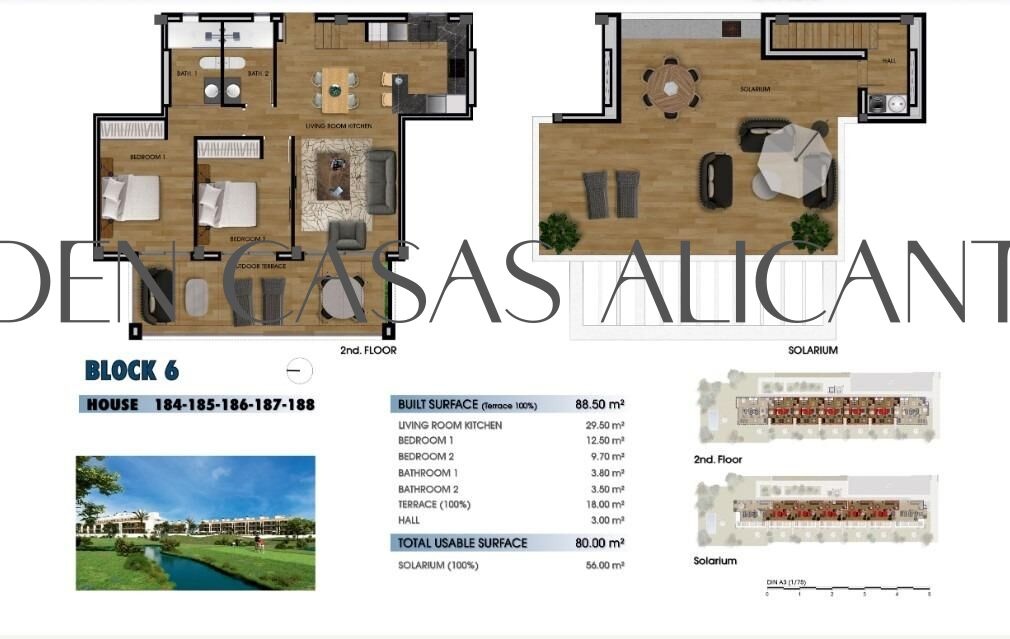 2 - vente appartement los alcazares région de murcie espagne