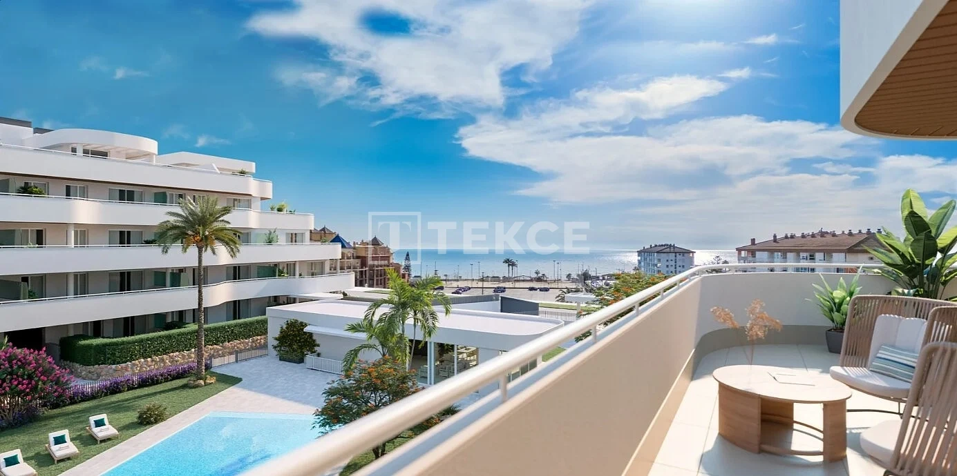 1 - продажа квартира вид моря torrox андалусия испания