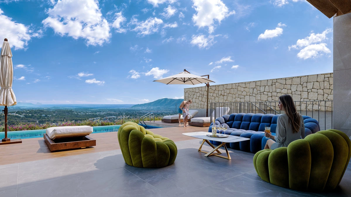 2 - vente maison vue mer la nucia - costa blanca communauté valencienne espagne