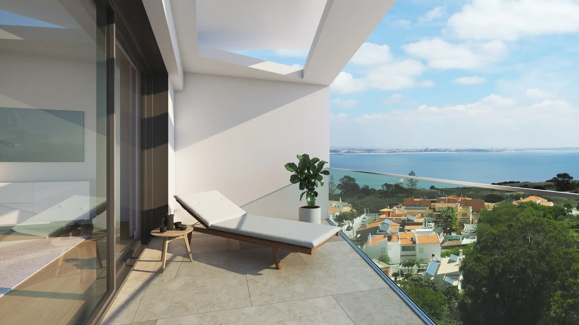 1 - verkoop appartement uitzicht op zee lagos algarve portugal