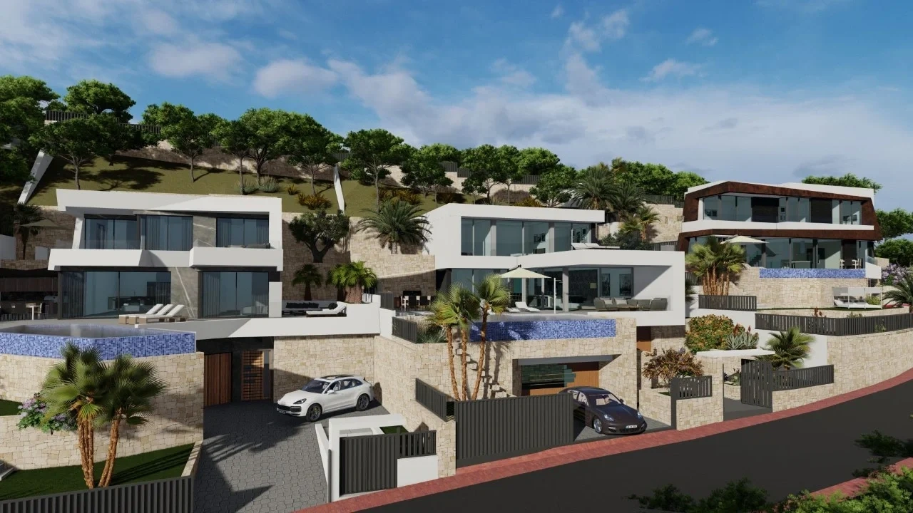 2 - verkoop huis uitzicht op zee calpe - costa blanca valencian community spanje