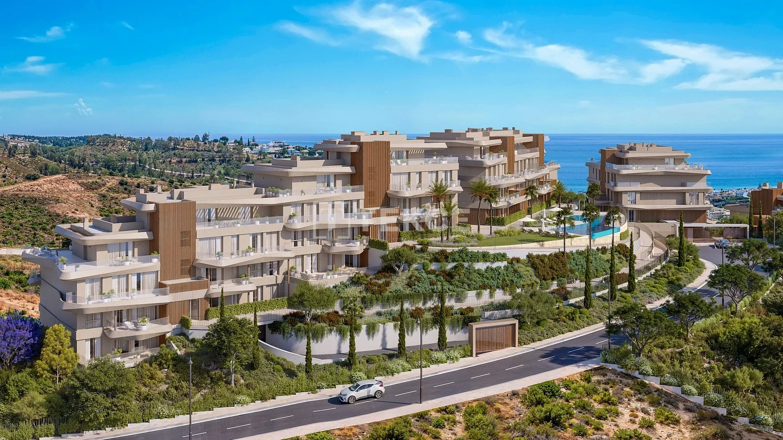 1 - venda apartamento vista de mar mijas andaluzia espanha