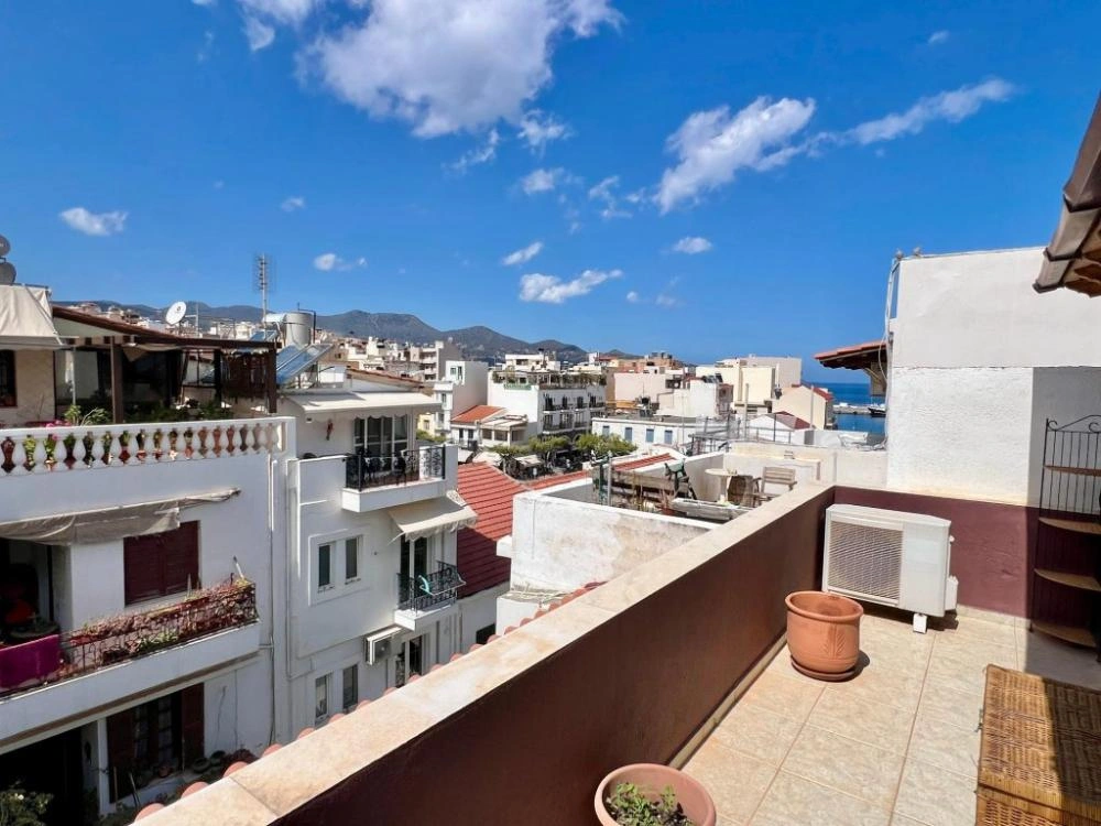 1 - verkoop appartement uitzicht op zee agios nikolaos crete griekenland