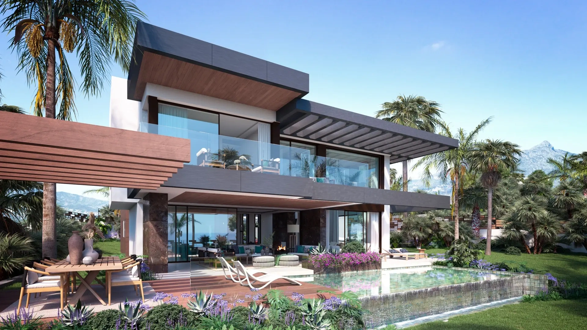 1 - verkauf haus meerblick marbella - costa del sol andalusien spanien