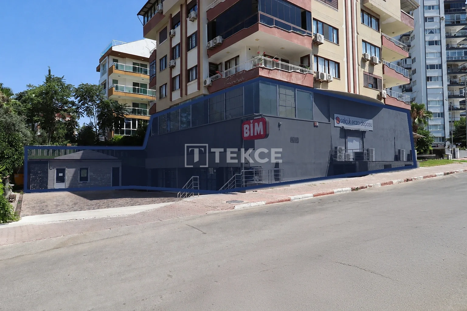 1 - vente commerce plage à pied muratpasa antalya turquie