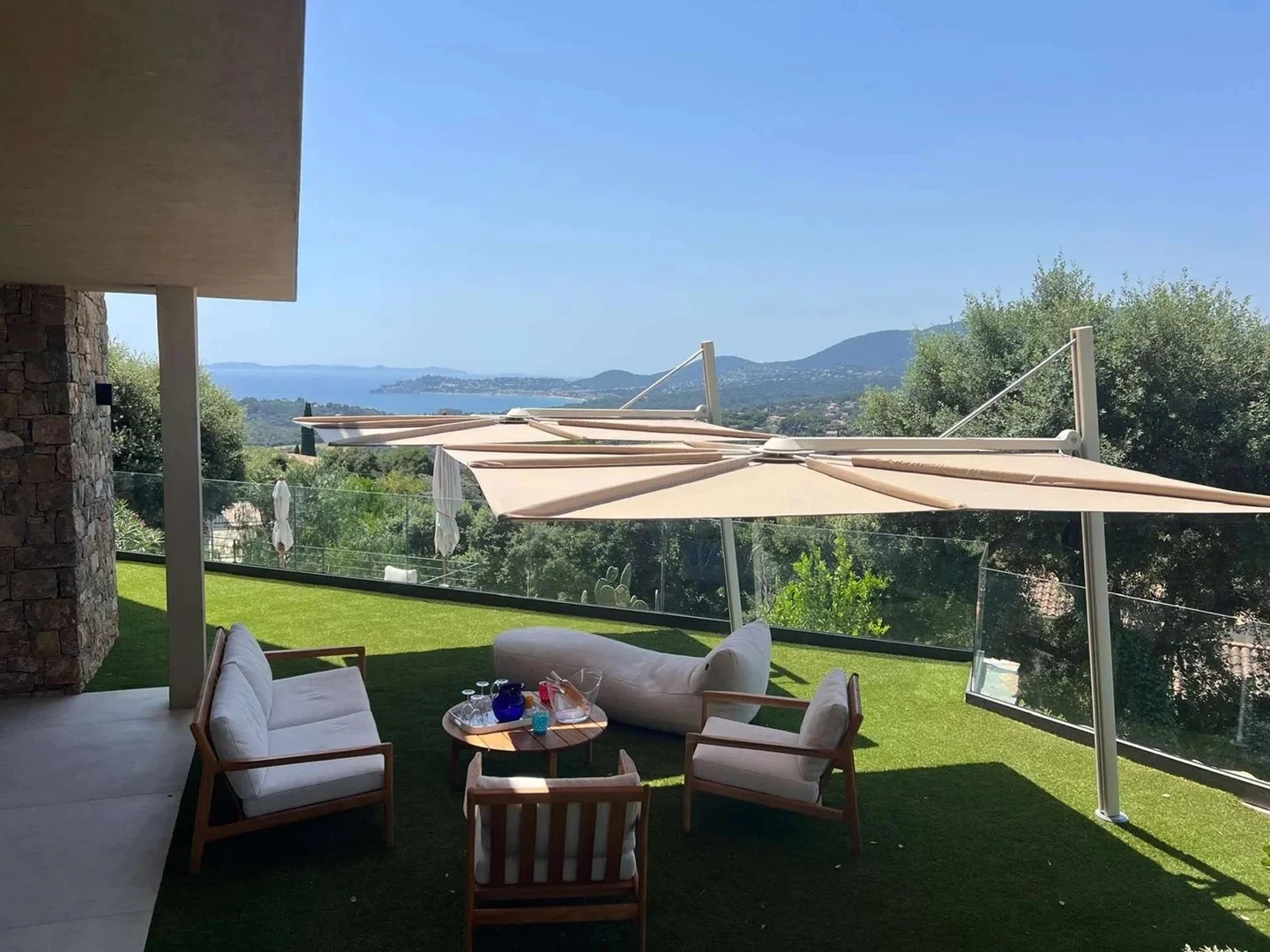 2 - location vacances villa vue mer la croix-valmer var france