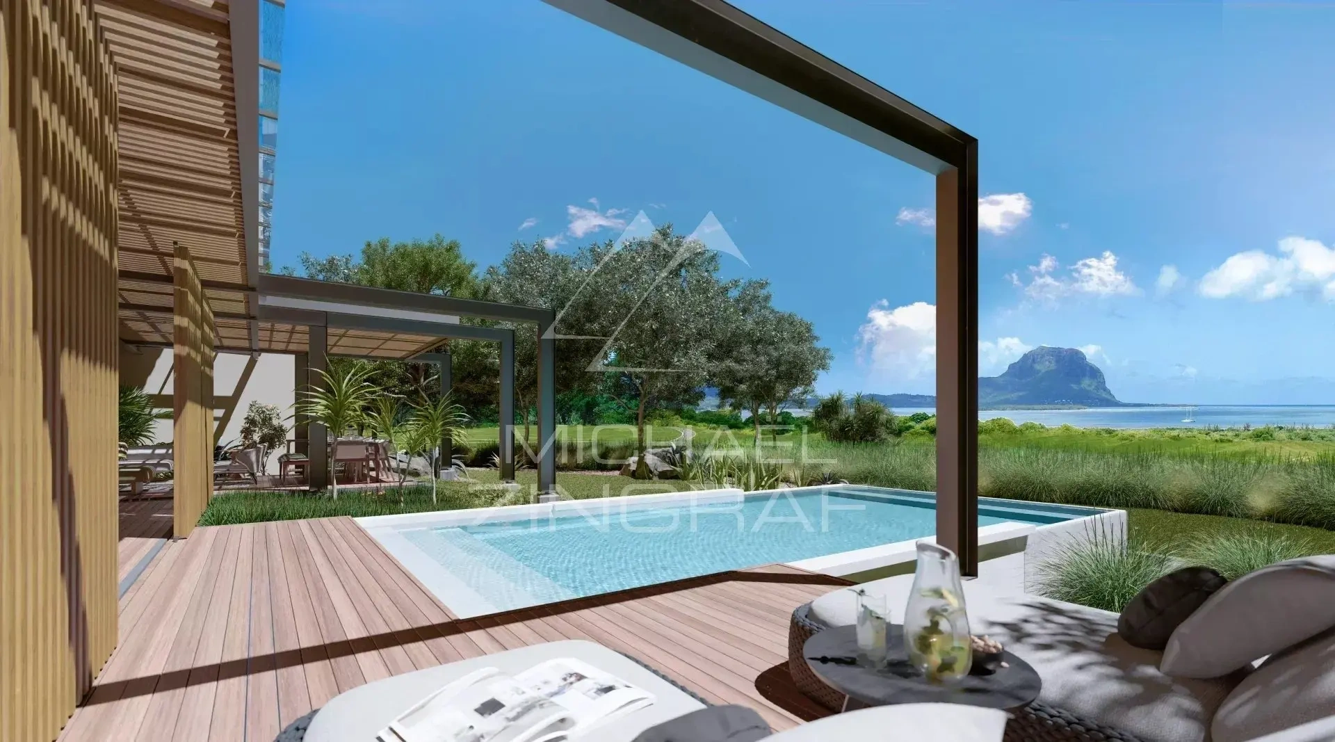 2 - vente maison vue mer rivière noire rivière noire île maurice