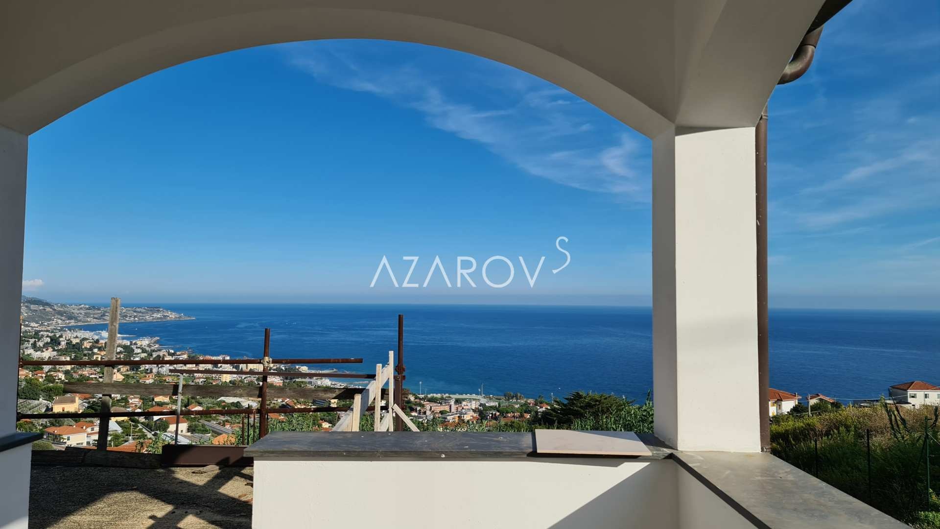 1 - venda casa vista de mar sanremo liguria itália
