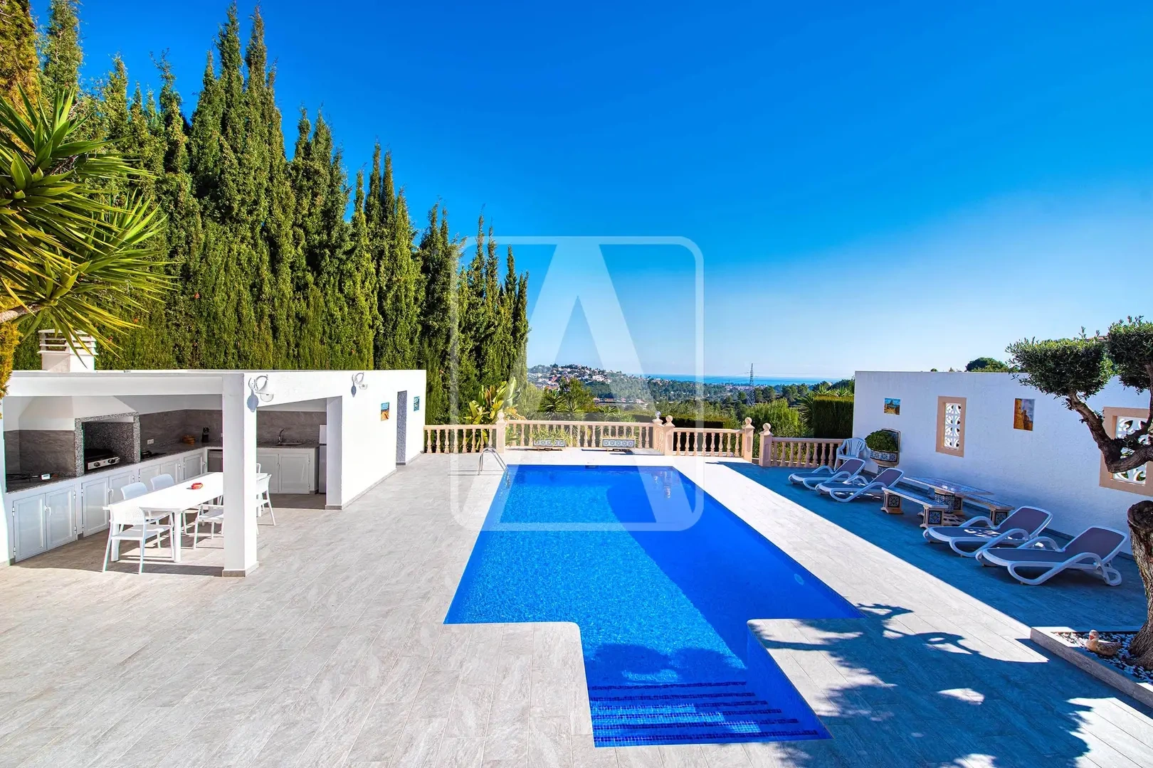 2 - sea view house for sale in calpe - costa blanca valencian community spain