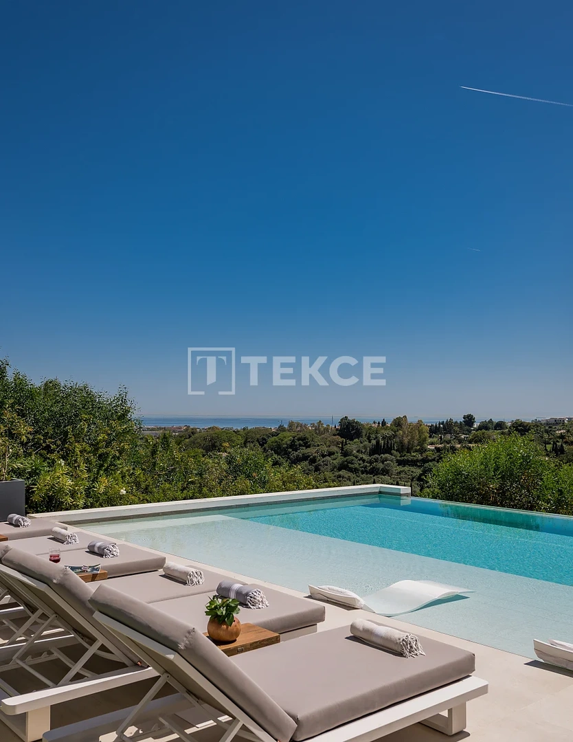 1 - verkauf haus meerblick benahavis - costa del sol andalusien spanien
