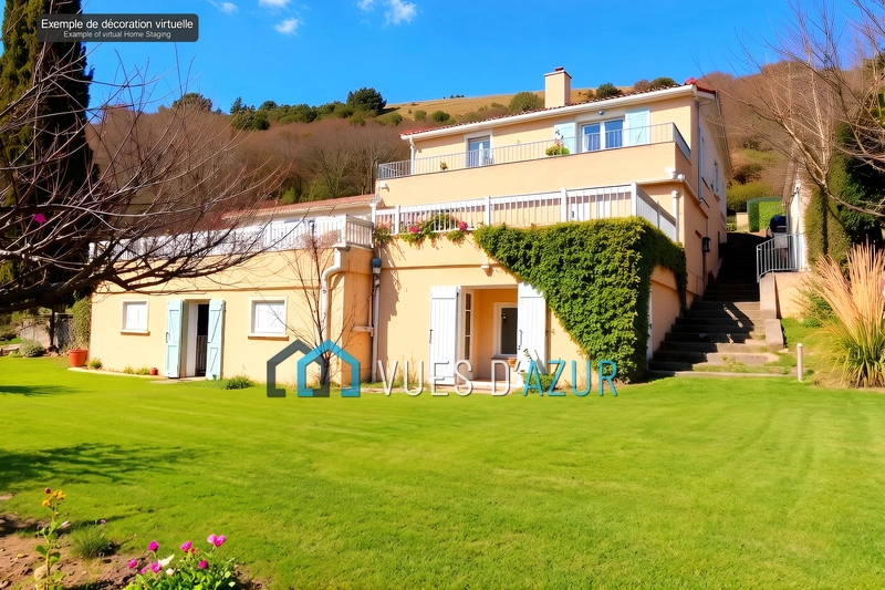 1 - vente maison vue mer grasse alpes-maritimes france