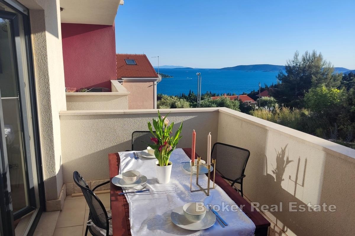 1 - sea view apartment for sale in trogir split-dalmatia croatia
