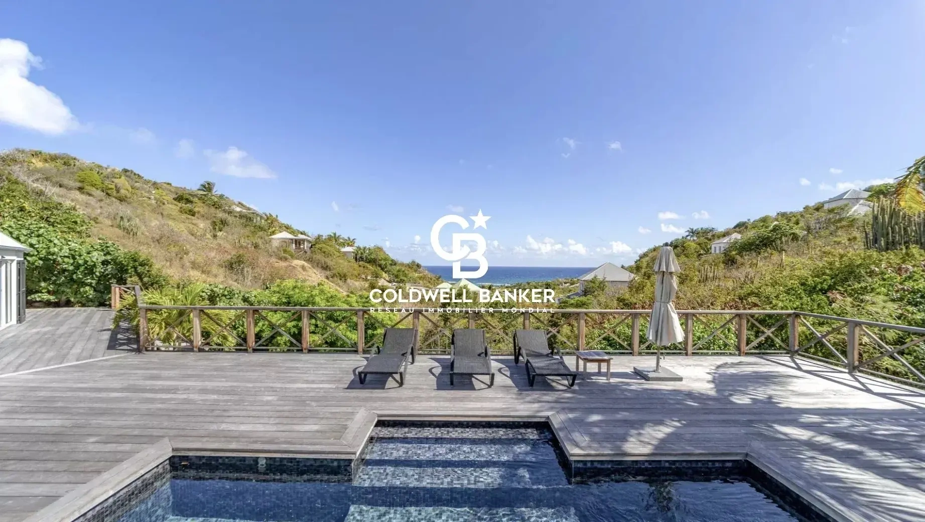 1 - venta casa vista al mar saint-barthélemy san bartolomé - antillas francesas islas del caribe